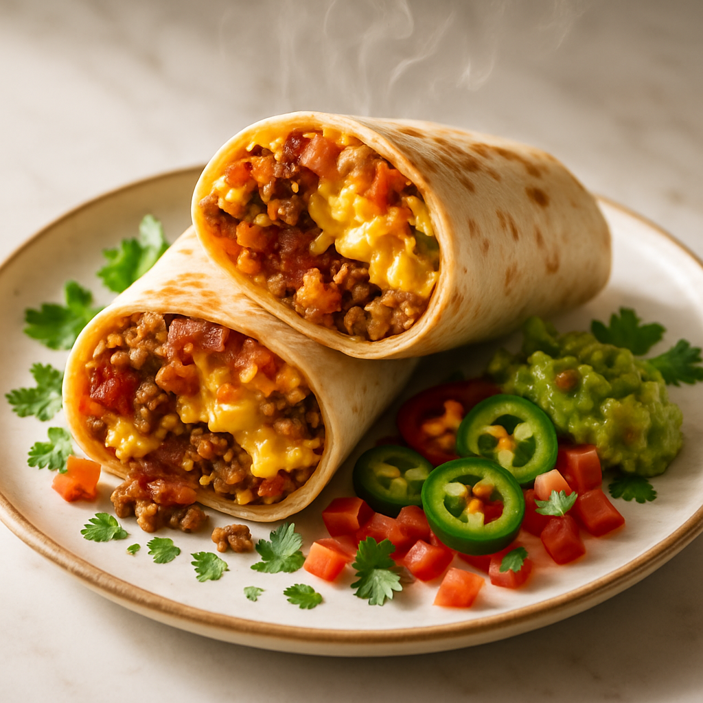 The Ultimate Hangover Cure Breakfast Burrito