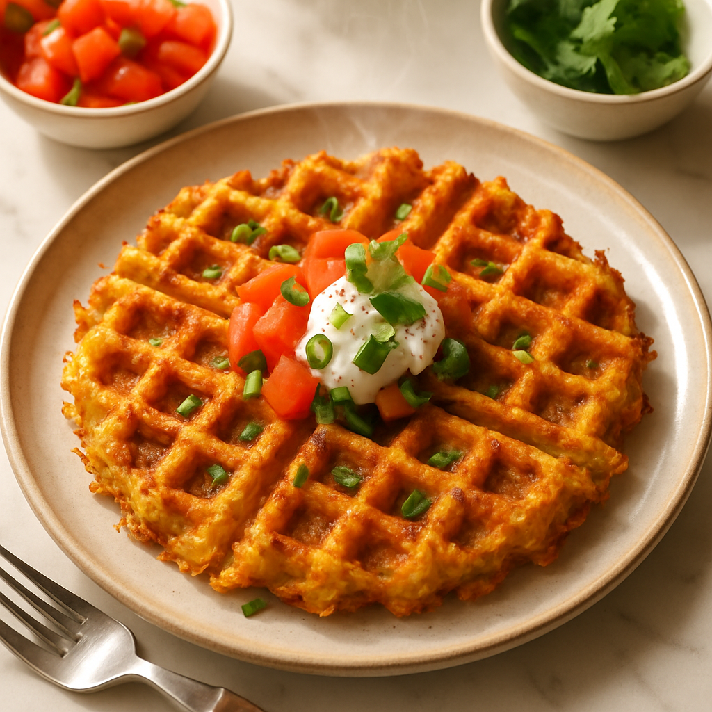 Hash Brown Waffles