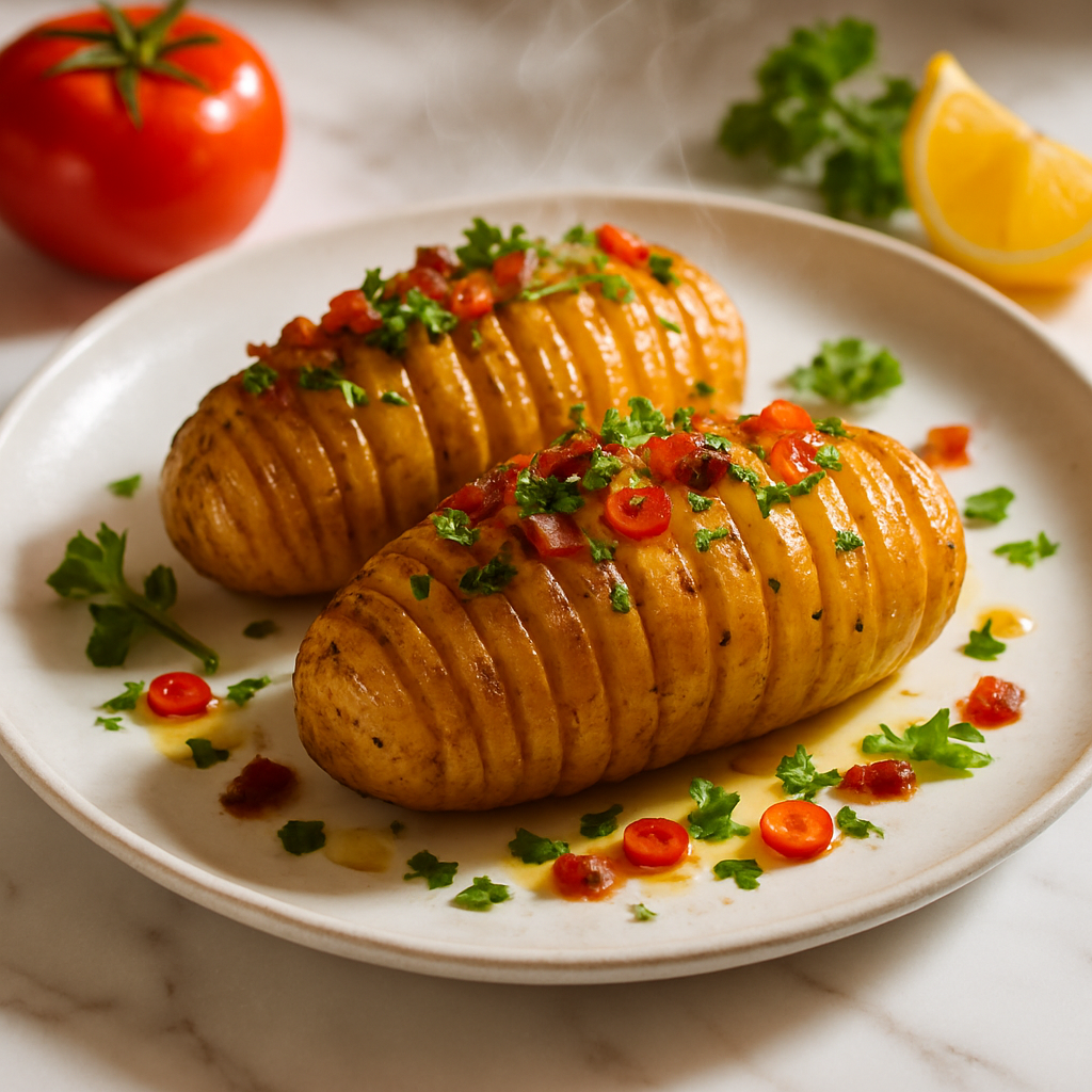 Hasselback Potatoes