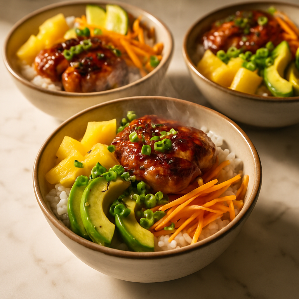 Hawaiian Rice Bowls
