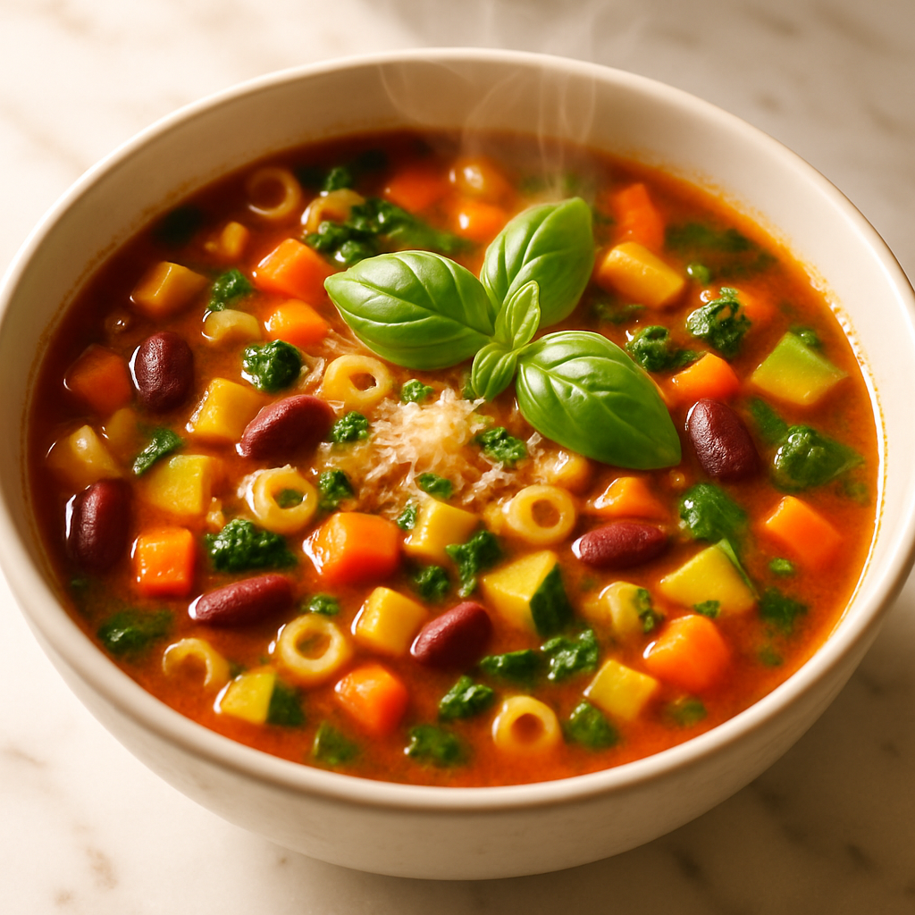 Hearty Italian Minestrone Soup