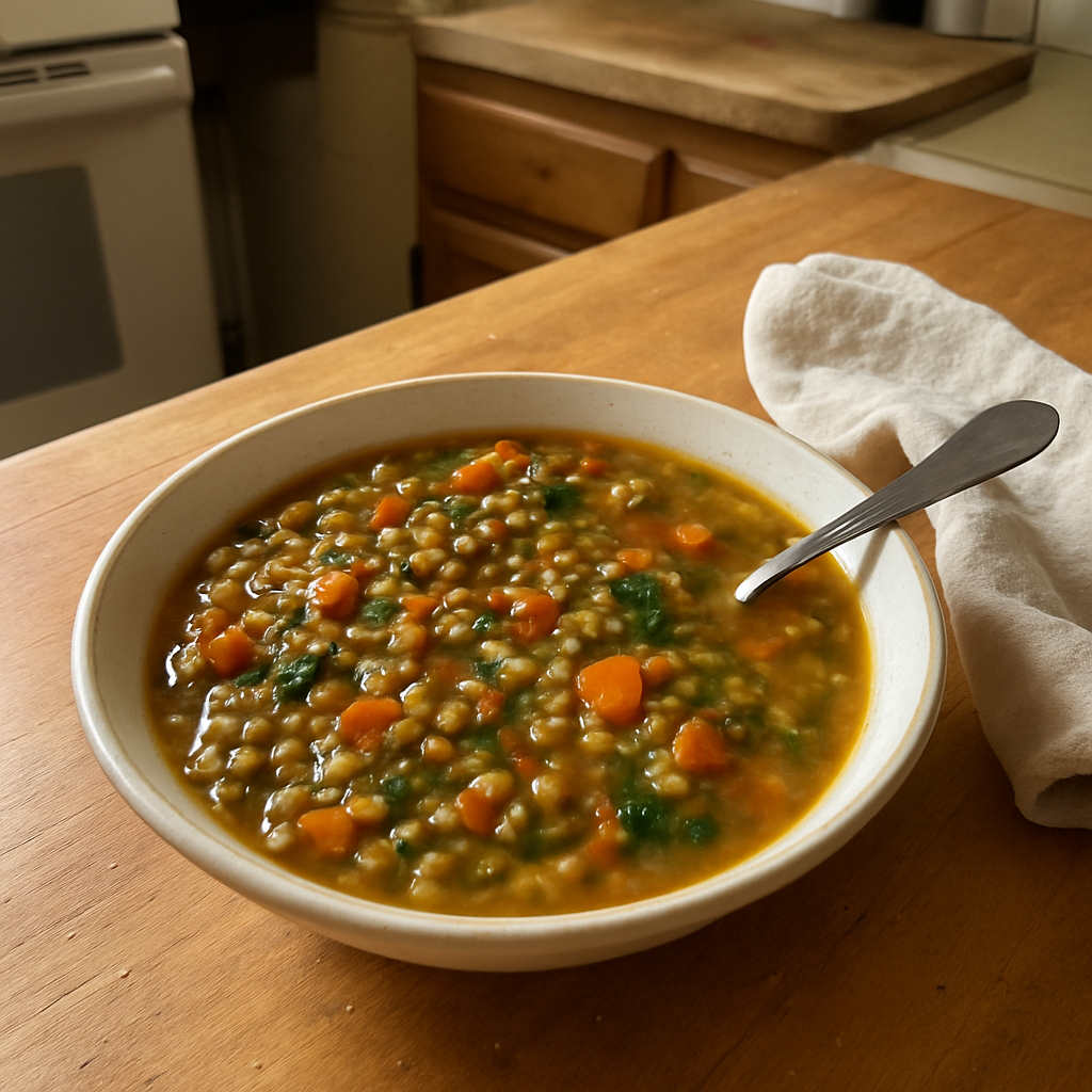 The Hearty Lentil and Vegetable Soup That Will Change Your Meal Prep Game