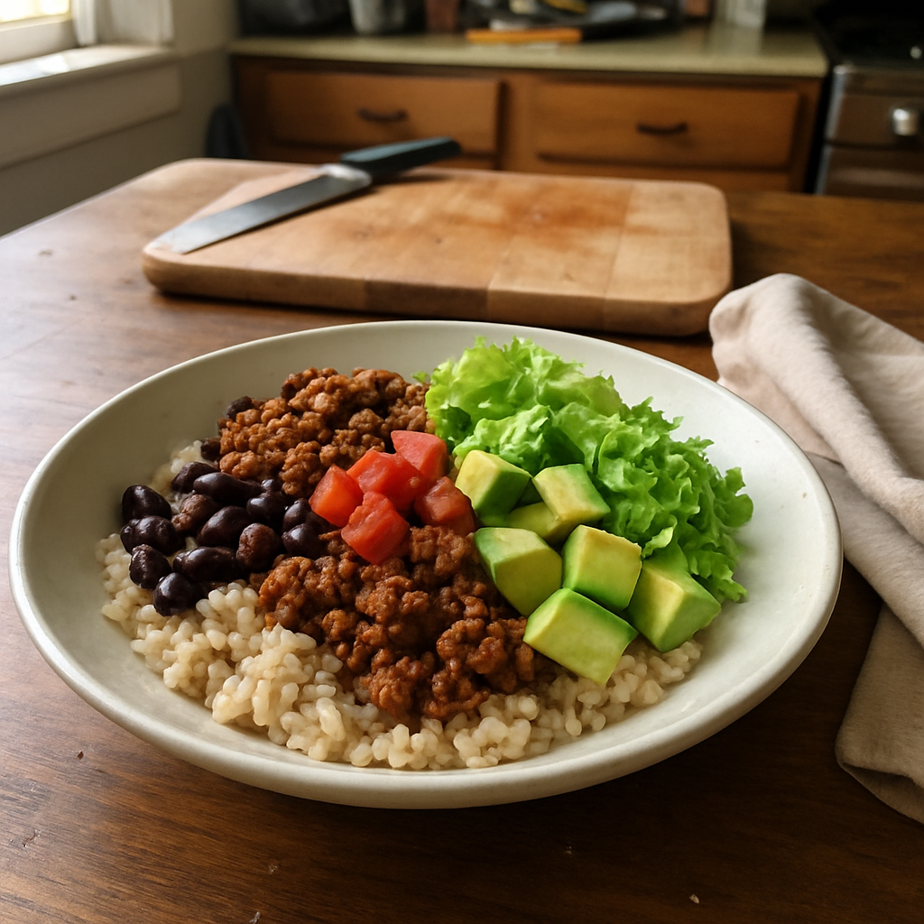 The Hearty Vegan Taco Bowl That Will Make You Forget Meat