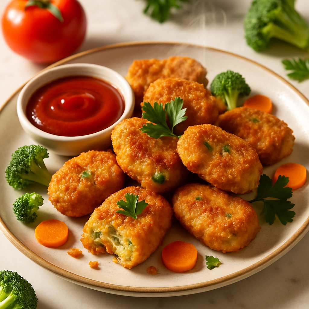 Hidden Veggie Chicken Nuggets