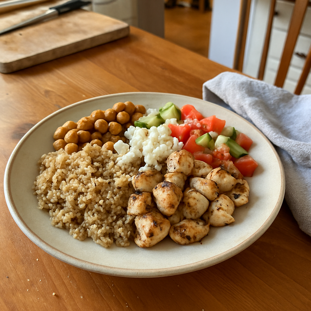 Unlock the Secret to this High-Protein Mediterranean Quinoa Bowl