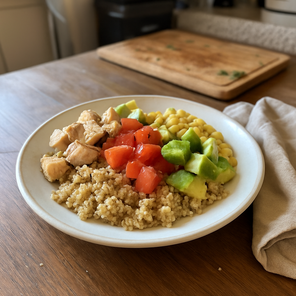 Unlock Your Fitness Goals with This High-Protein Zesty Quinoa Bowl