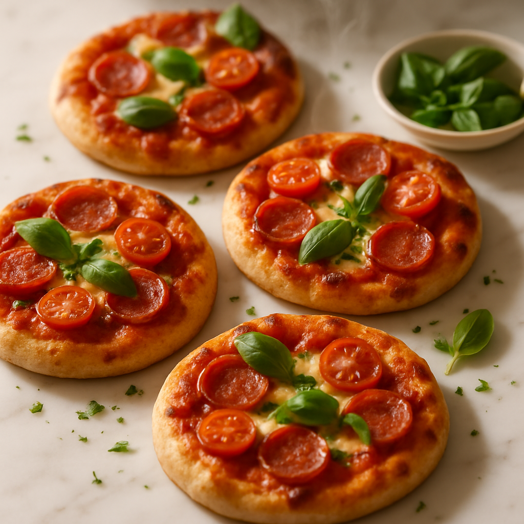 Homemade Mini Pizzas