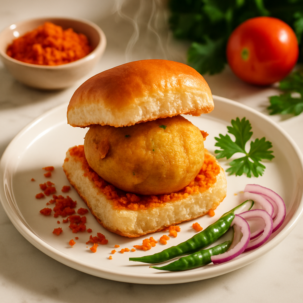 Homemade Vada Pav