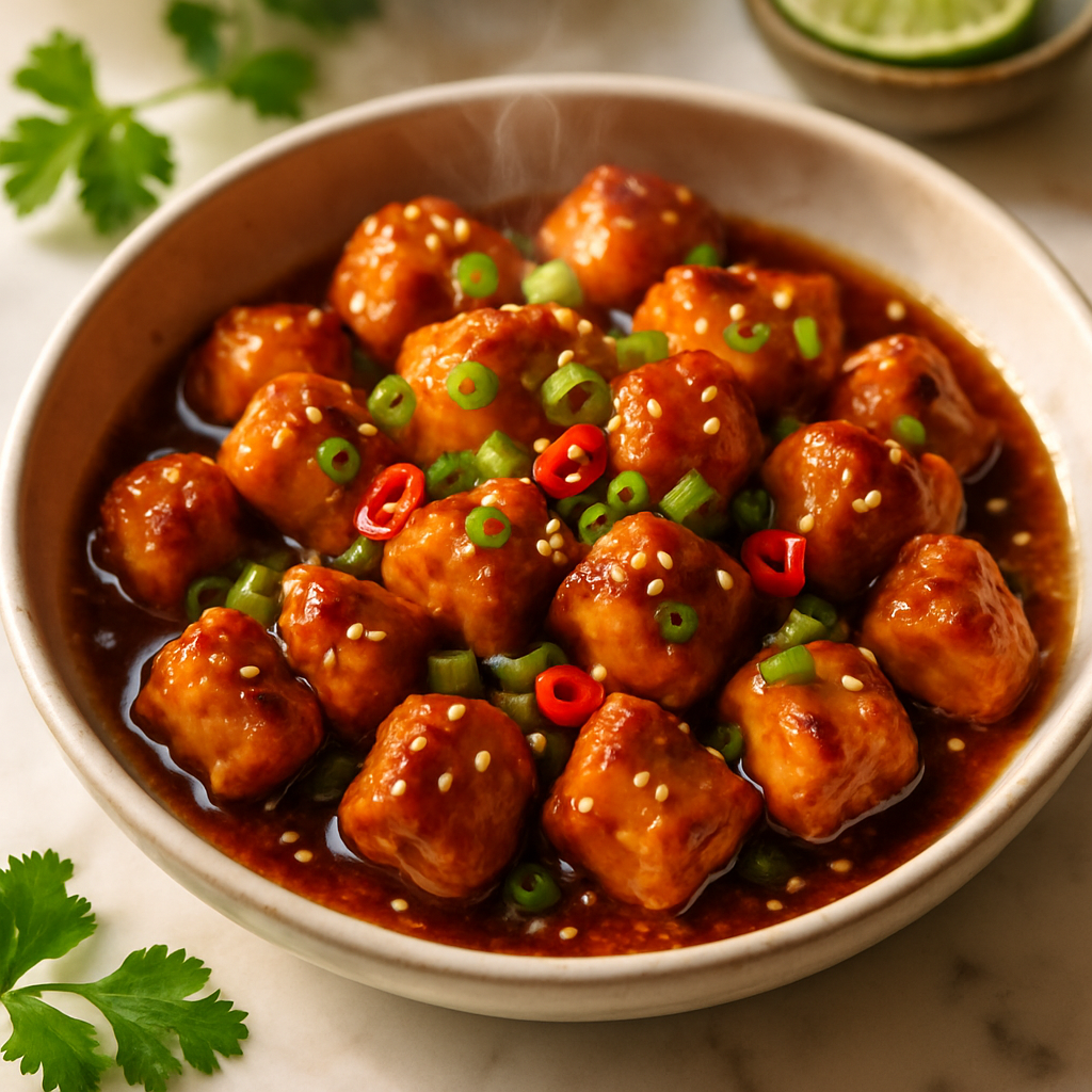 Honey Garlic Chicken Bites