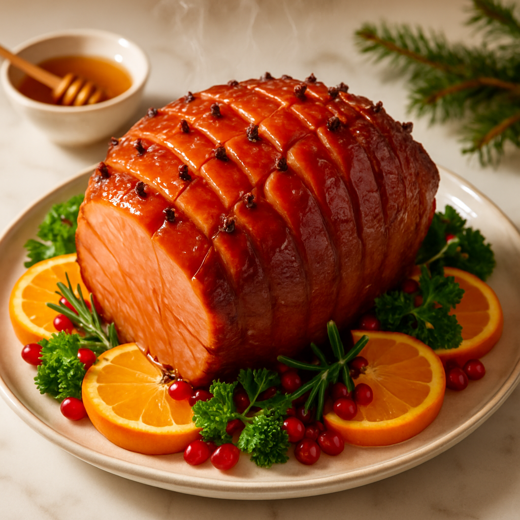 Honey Glazed Christmas Ham