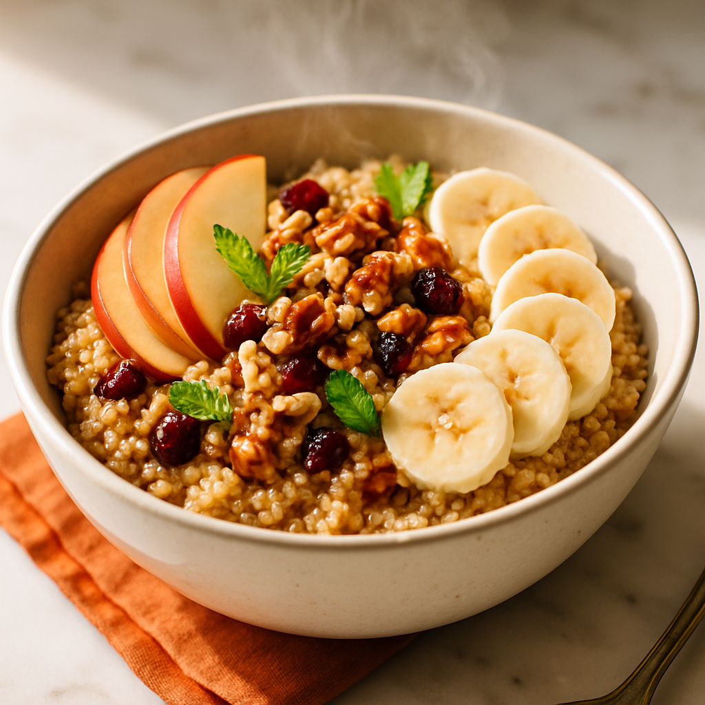 Honey Nut Breakfast Quinoa