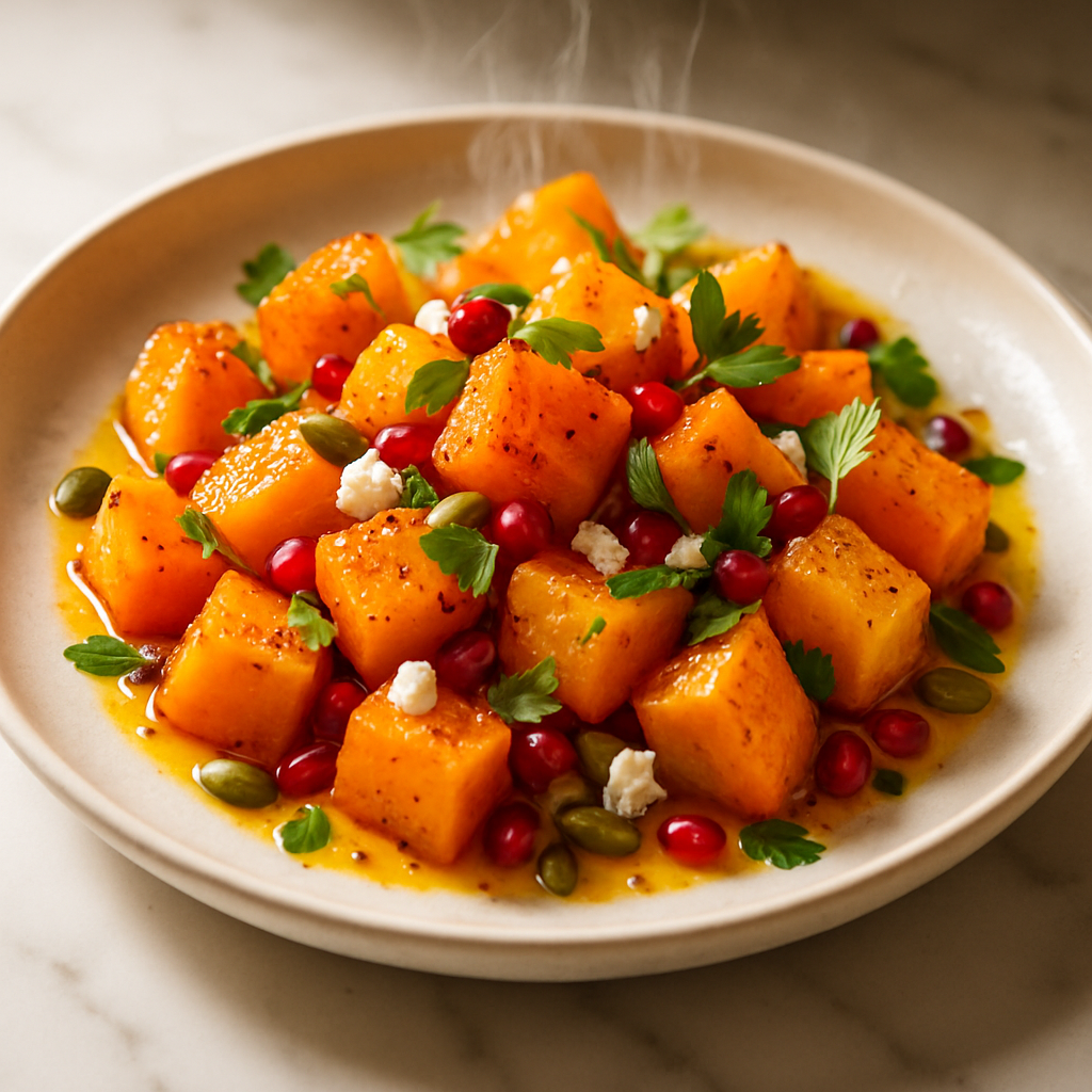 Honey Roasted Butternut Squash