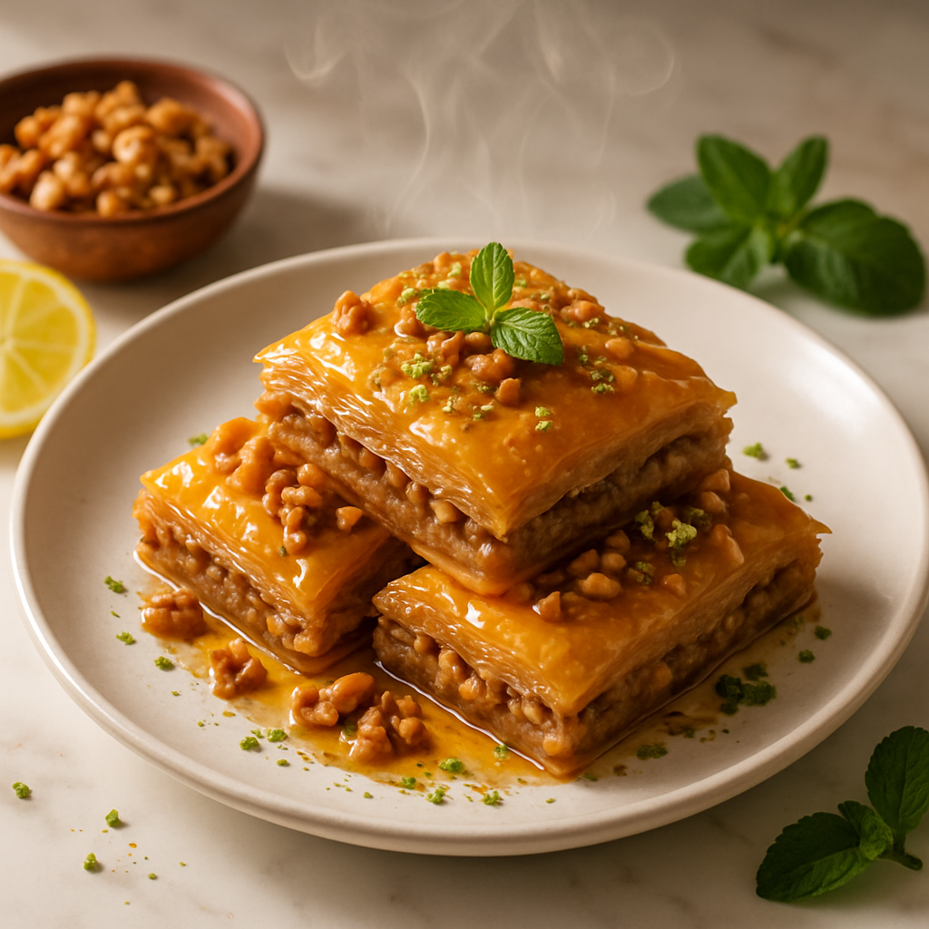 Honey Walnut Baklava