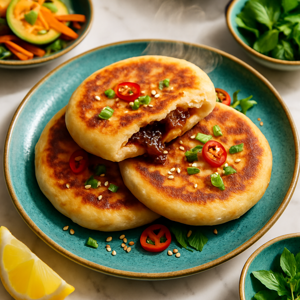 Hotteok Korean Sweet Pancakes