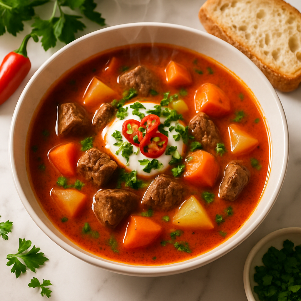 Hungarian Goulash Soup