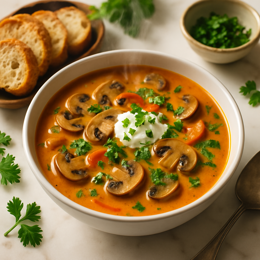 Hungarian Mushroom Soup