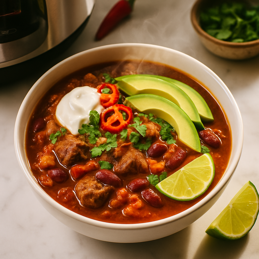 Instant Pot Beef Chili