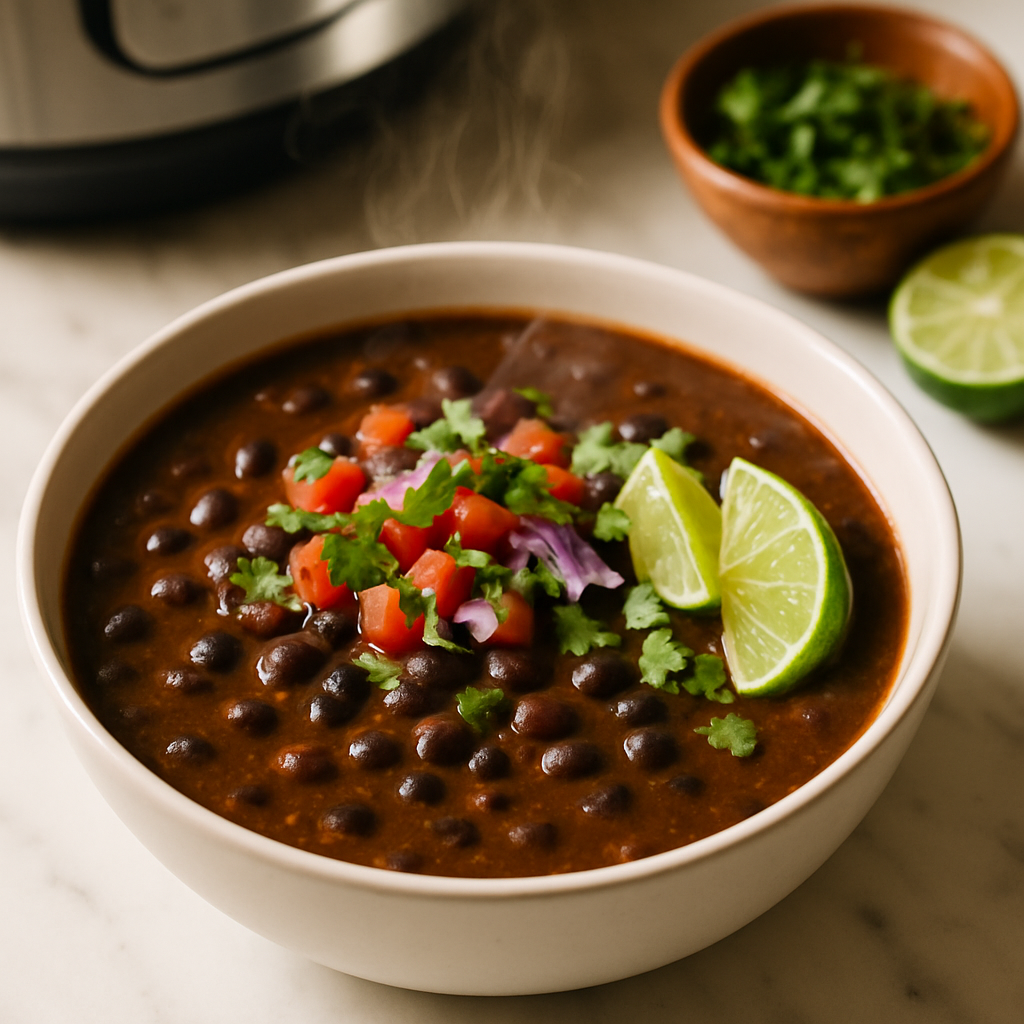 Instant Pot Black Bean Soup