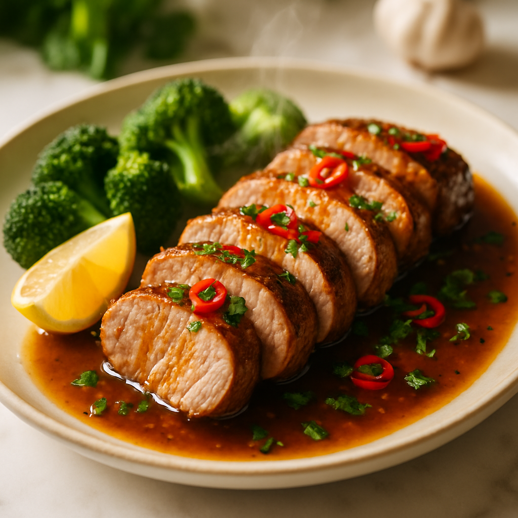 Instant Pot Honey Garlic Pork Tenderloin