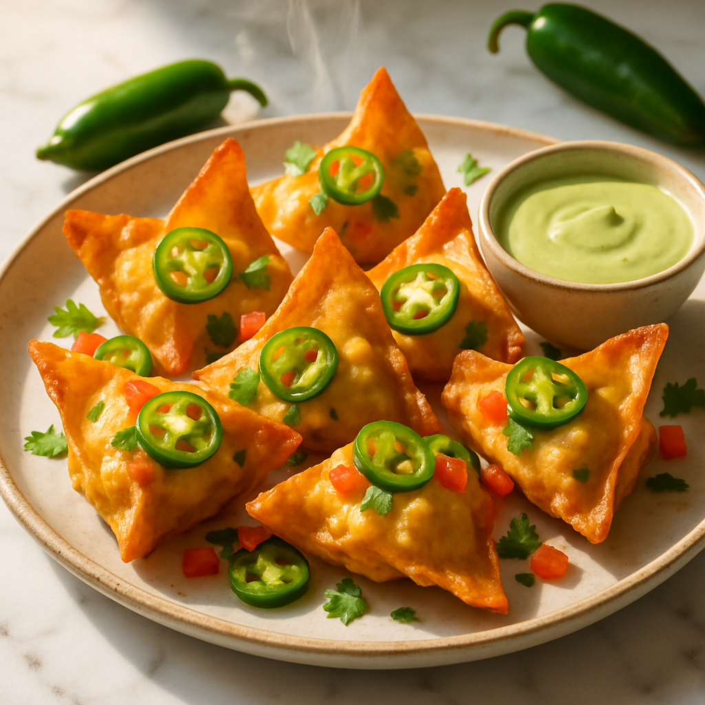 Jalapeño Popper Wontons