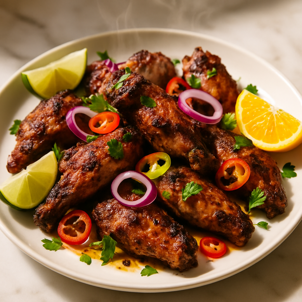 Jamaican Jerk Chicken Wings
