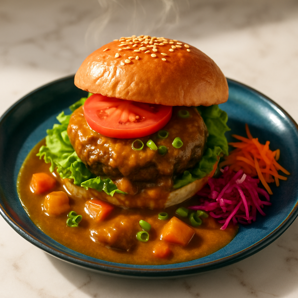 Japanese Curry Burger