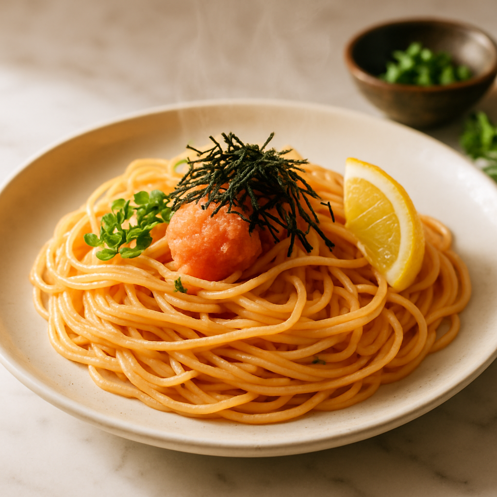 Japanese Mentaiko Pasta