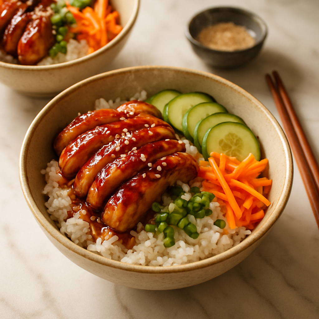Japanese Teriyaki Chicken Rice Bowls