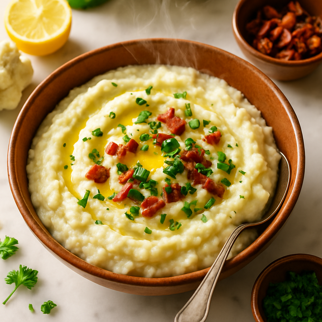 Keto Cauliflower Mash