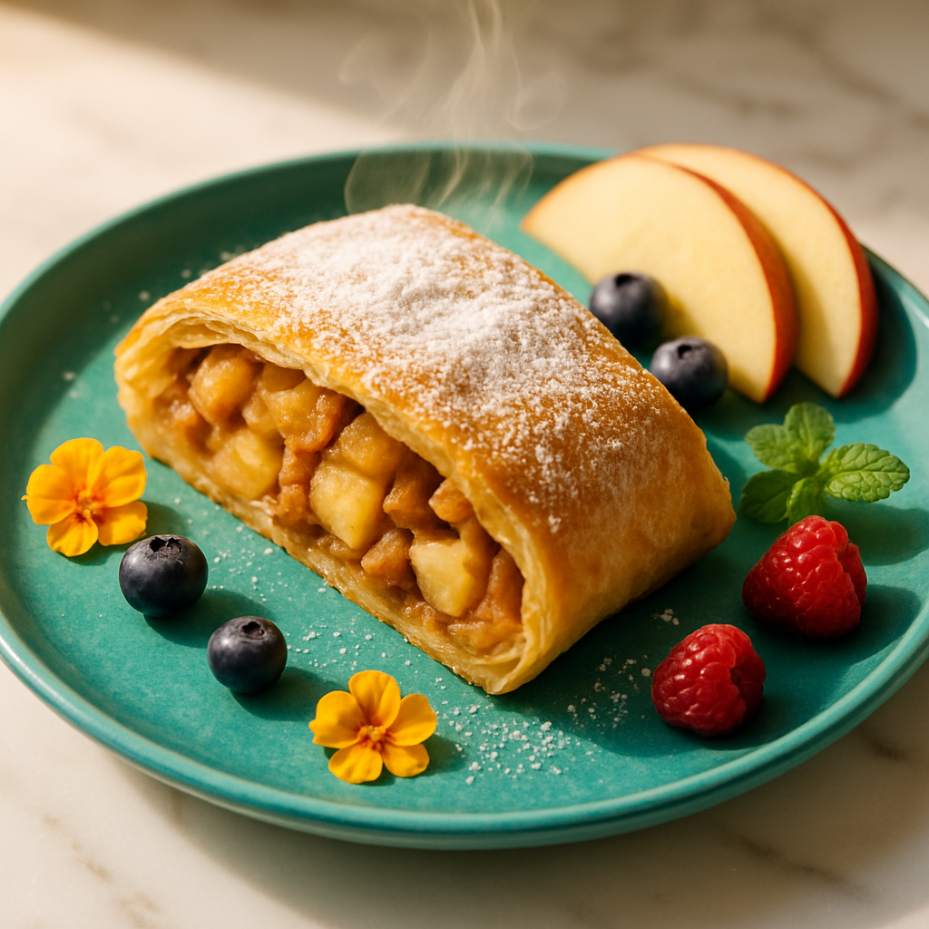 Kid Friendly Apple Strudel