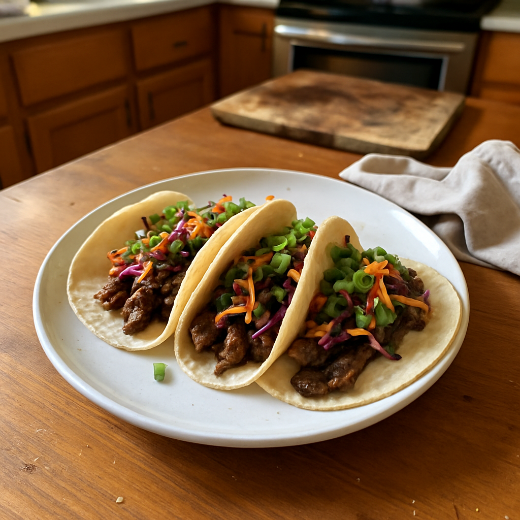 The Unbelievably Flavorful Korean BBQ Beef Tacos You Need to Try