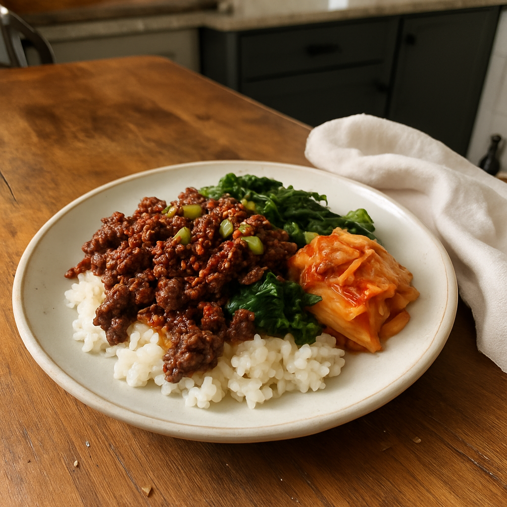 The Spicy Korean Beef Bowl That Will Ignite Your Taste Buds