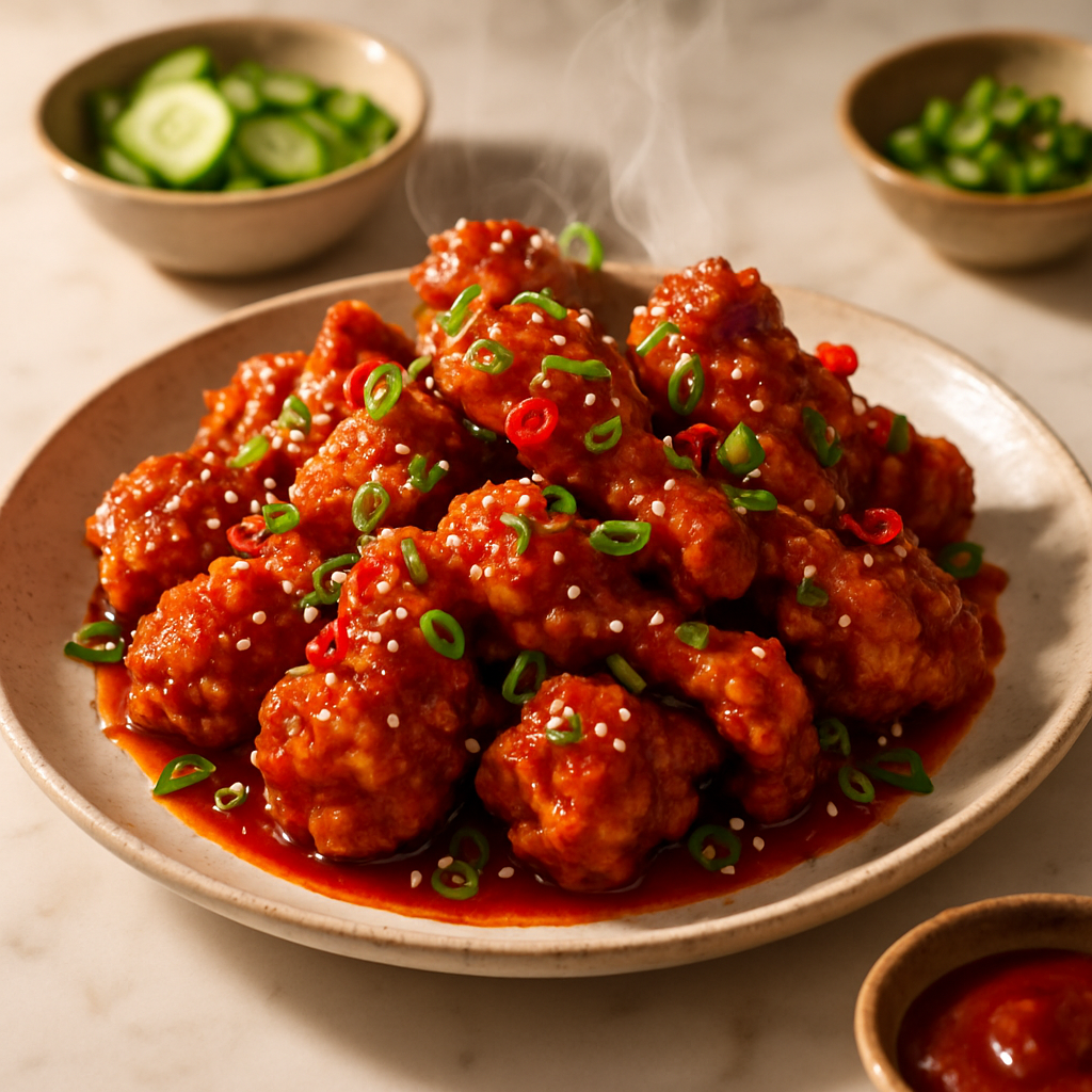 Korean Gochujang Fried Chicken