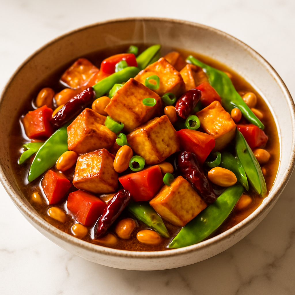 Kung Pao Tofu Stir Fry