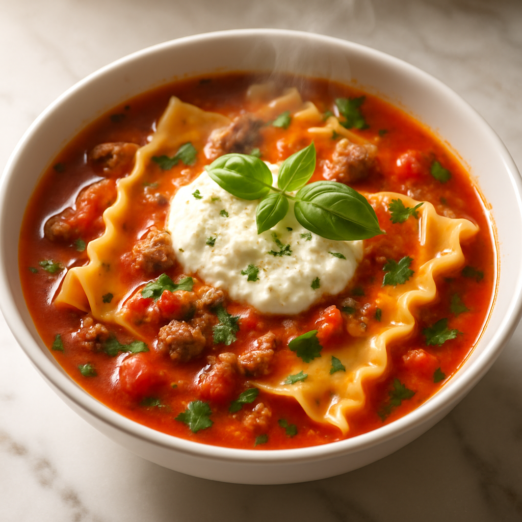 Lasagna Soup