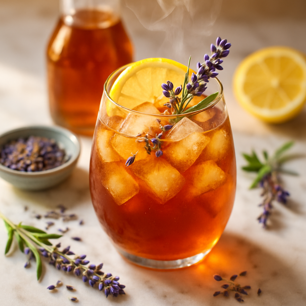 Lavender Earl Grey Iced Tea