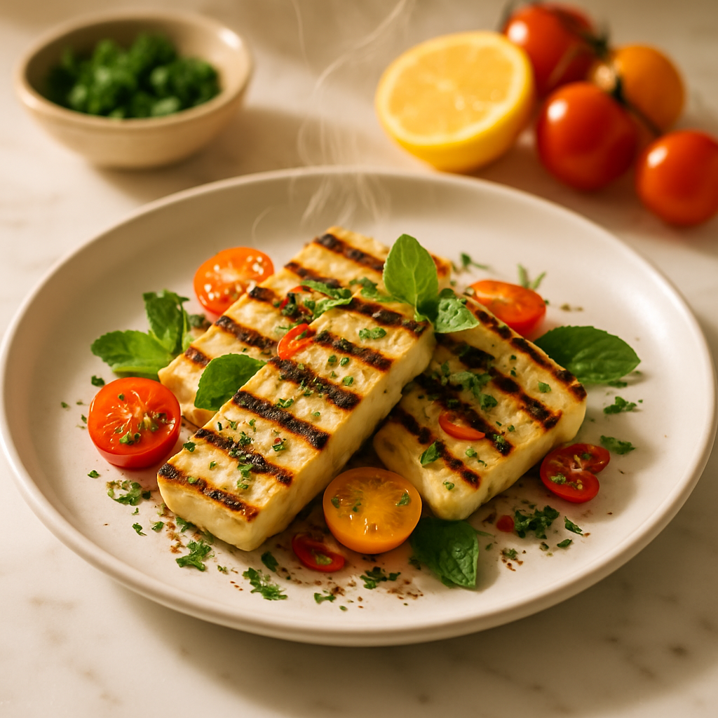 Lebanese Grilled Halloumi