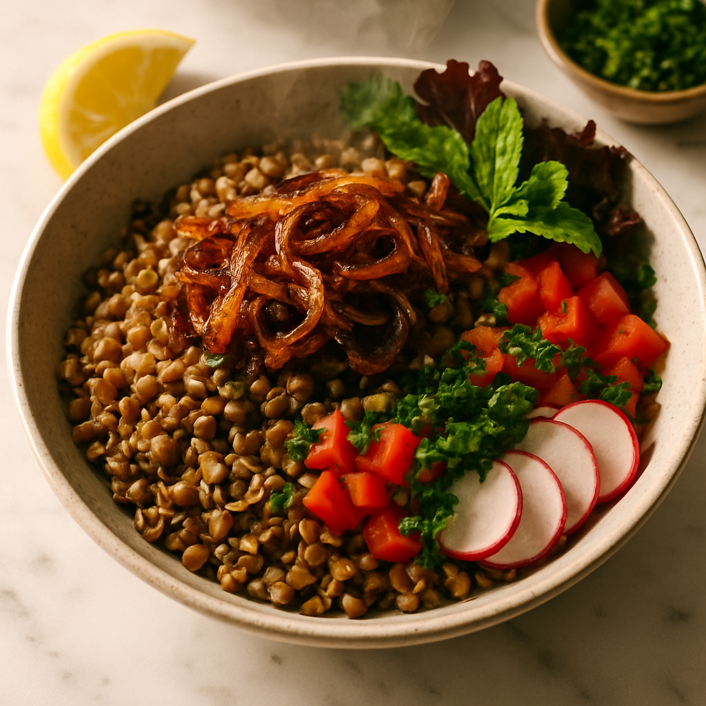Lebanese Moujadara