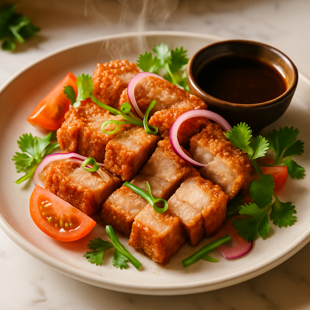 Lechon Kawali Crispy Fried Pork Belly