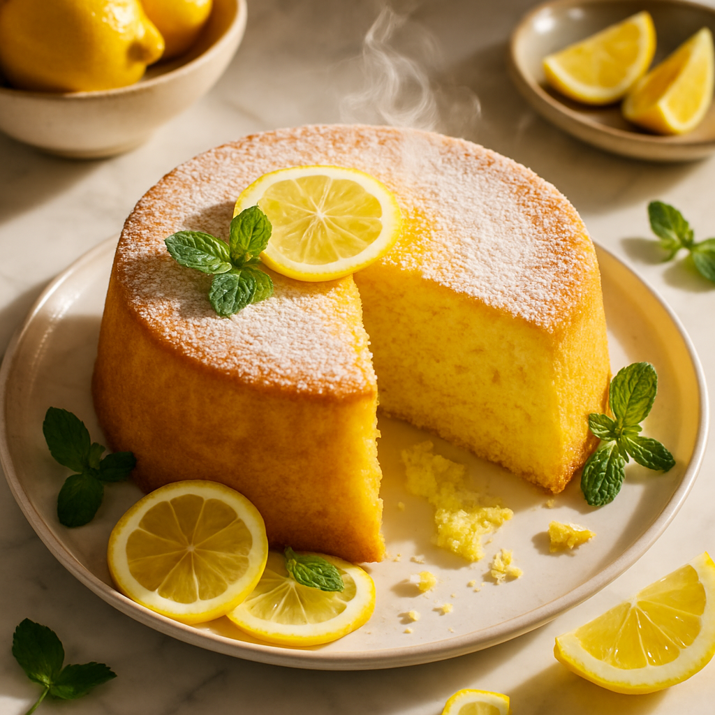 Lemon Chiffon Cake