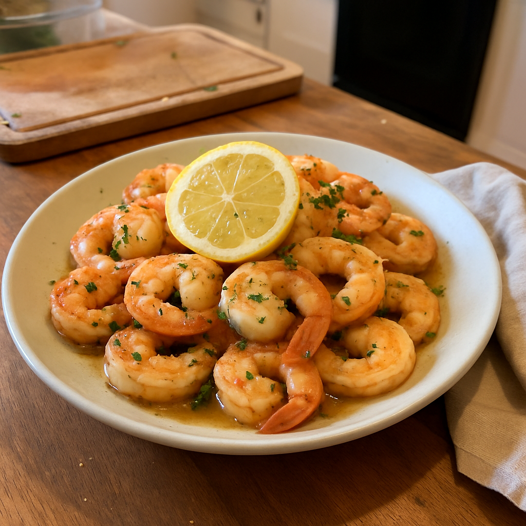 Lemon Garlic Butter Shrimp
