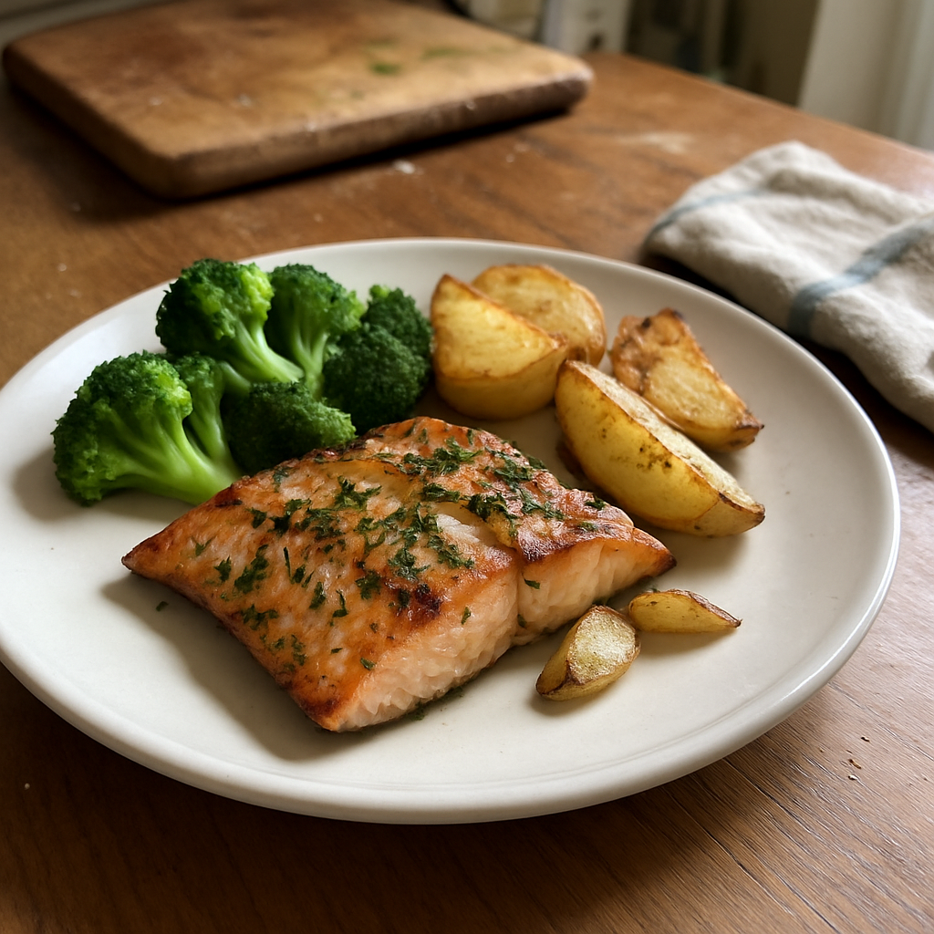 Lemon Herb Grilled Salmon