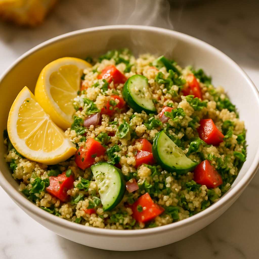 Lemon Herb Quinoa Salad