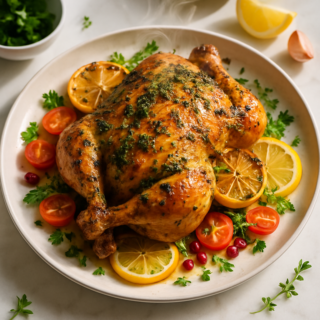 Lemon Herb Roasted Chicken