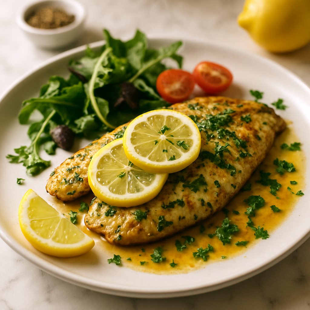 Lemon Herb Tilapia