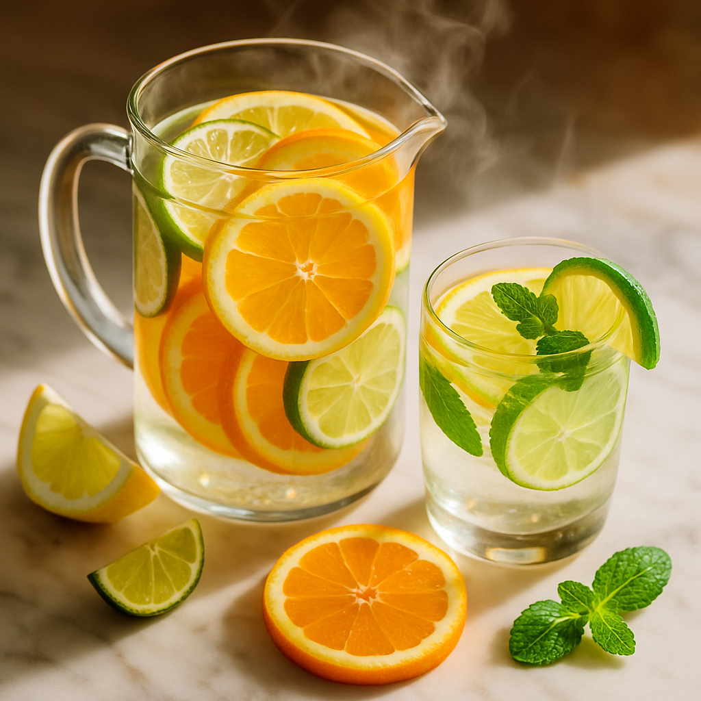 Lemon Orange Lime Spa Water