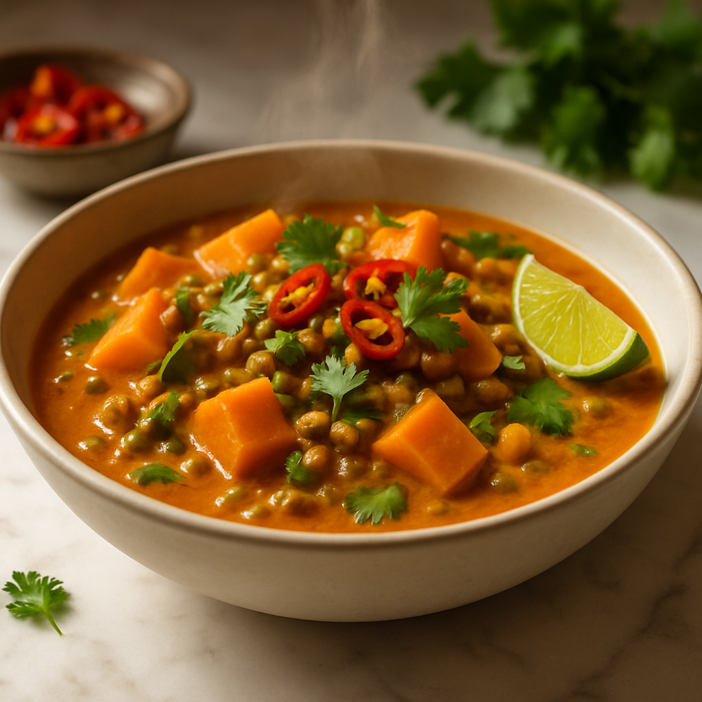 Lentil and Sweet Potato Curry