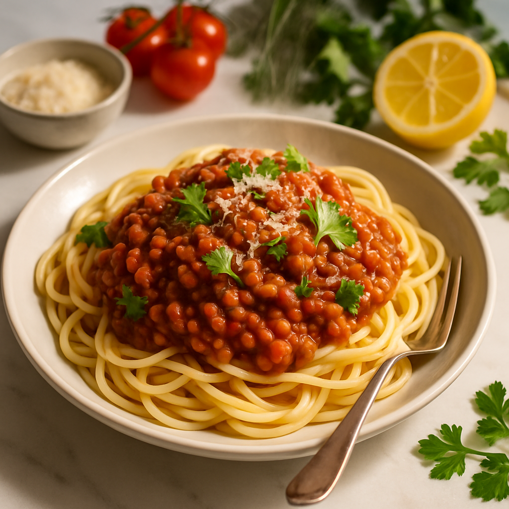 Lentil Bolognese