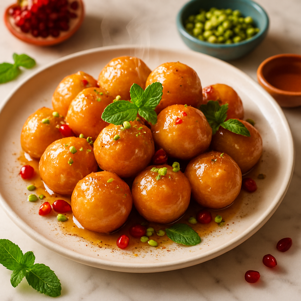 Loukoumades Greek Honey Puffs