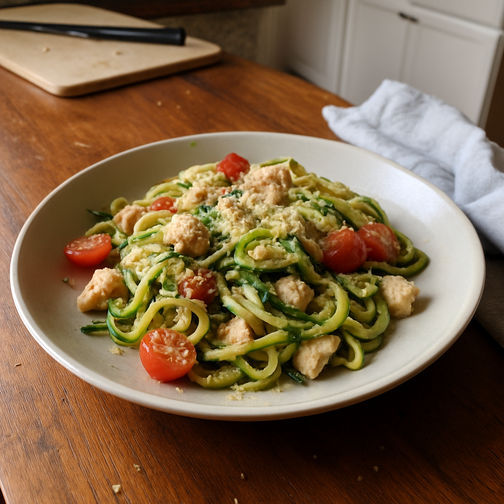 The Ultimate Low-Calorie Zucchini Noodle Bowl That Will Make You Forget Pasta